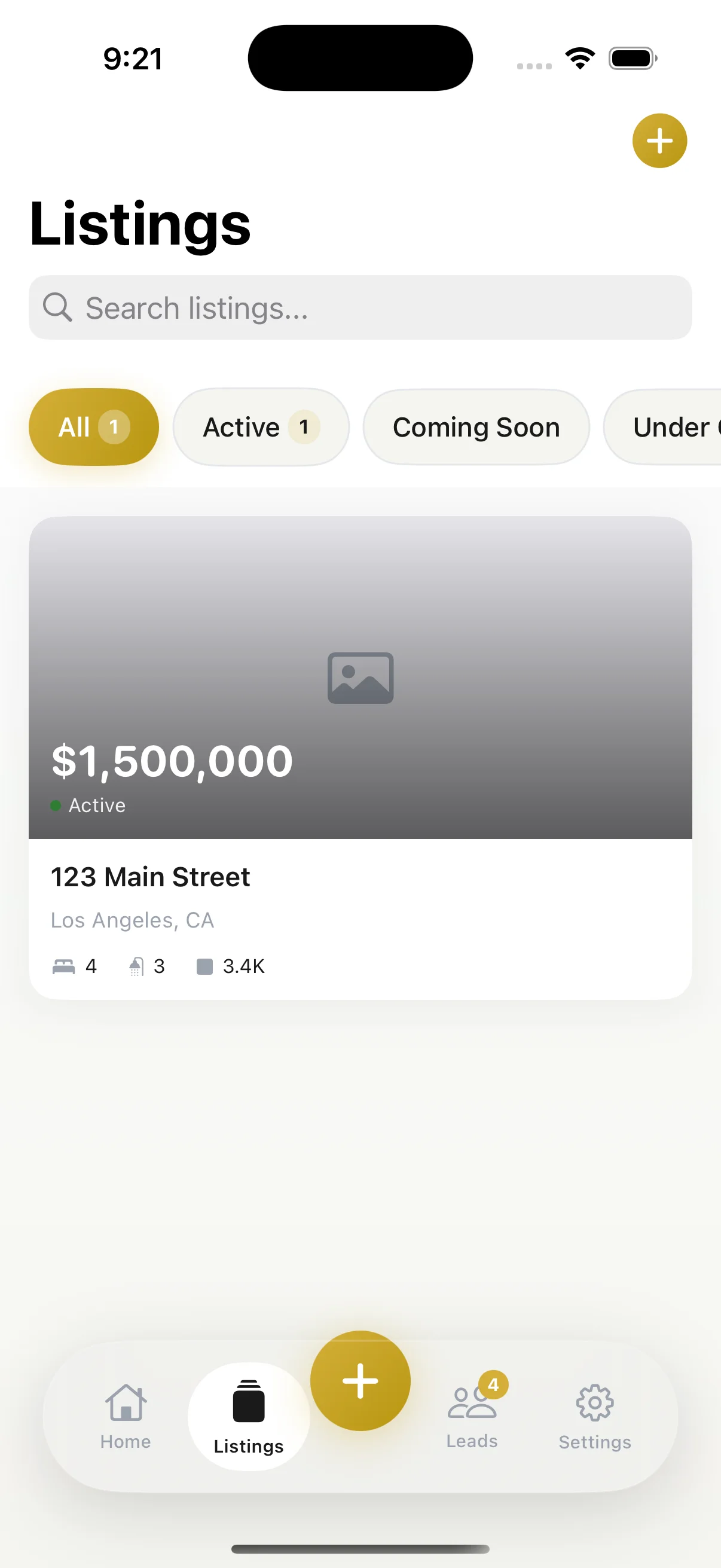 Filter & Search Your Listings
